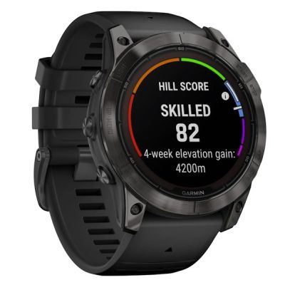 8. Zegarek Garmin Fenix 7X Pro Sapphire Solar Edition, 51mm MIP Black