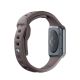 3. Pasek silikonowy 3mk Silicone Watch Strap do Apple Watch 42 / 44 / 45 / 49 mm - brązowy