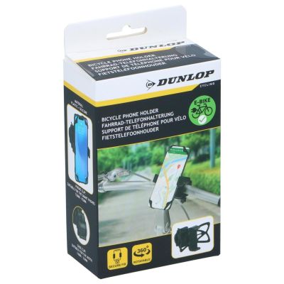 15. UCHWYT ROWEROWY NA TELEFON DUNLOP OBRACANY CZARNY