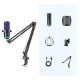 4. Mikrofon gamingowy BOYA CastMic G40B  z ramieniem przewodowy USB-C - czarny