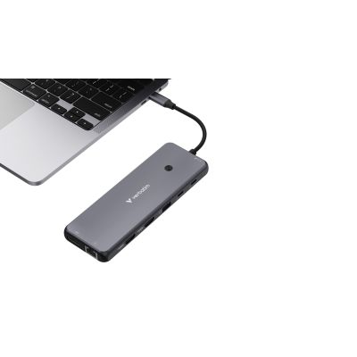 8. Stacja/replikator Verbatim CMH-13 USB-C (32153)