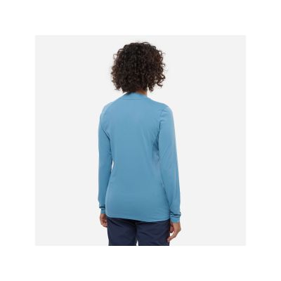 4. Koszulka damska MILLET Seneca Ts Ls Uv W niebieska