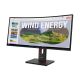 3. Monitor Lenovo ThinkVision T34WD-40 64AEGAT1EU_D LED display 86,4cm (34") 3440 x 1440 px Wide Quad HD Czarny