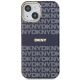 3. Etui DKNY IML Mono & Stripe MagSafe na iPhone 15 / 14 / 13 - niebieskie
