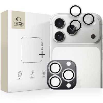 Osłona aparatu Tech-Protect Camring Fit+ na iPhone 14 Pro / Max / 15 Pro / Max / 16 Pro / Max / 17 Pro / Max - przezroczysta
