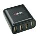 4. Lindy 42679 huby i koncentratory USB 2.0 Czarny