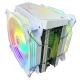 3. Chłodzenie CPU Rampage OCTAGONC60-WHITE LGA1700/AM5 1800RPM 2x 120mm ARGB PWM