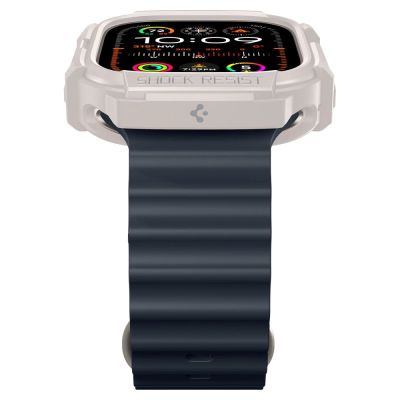 5. Etui Spigen Rugged Armor na Apple Watch Ultra 1 / 2 (49 mm) - beżowe