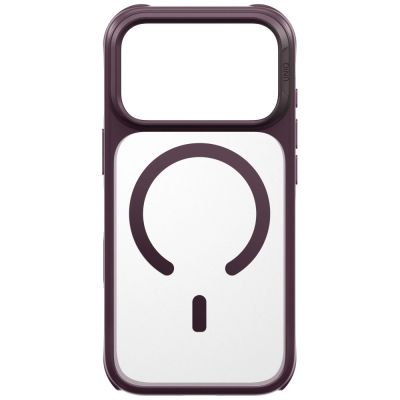 5. Etui UNIQ Veren Magclick Charging na iPhone 18 Pro / 17 Pro - burgundowe