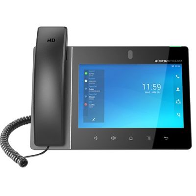 5. Grandstream GXV 3480 HD Telefon VoIP CZARNY