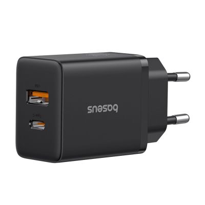 3. Ładowarka sieciowa Baseus Cube Pro 30W USB-C USB-A - czarna