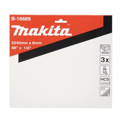 2. Makita piła taśmowa LB1200F 2240x6mm 6z/cal do drewna cięcie krzywizn