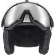 3. Uvex instinct visor Czarny, Biały