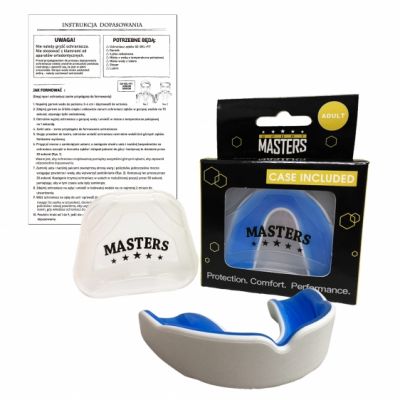8. Ochraniacze zębów Masters OZ-GEL-FIT Senior 08008-S03 brak produktu