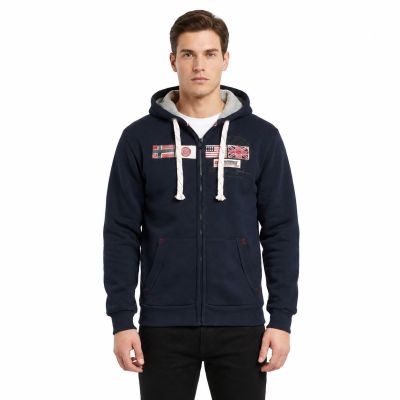 5. Bluza męska Geographical Norway GORMA MEN 100 EO +BS (WT1880H/GN-NAVY)