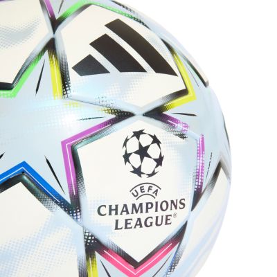 3. Piłka nożna adidas UCL League J290 26/27 League Stage biało-błękitna KE9767