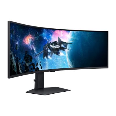 4. Samsung G95C monitor komputerowy 124,5 cm (49") 5120 x 1440 px Dual QHD LED Czarny