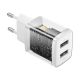 5. Baseus Compact ładowarka sieciowa 2x USB 10.5W biały (CCXJ010202)