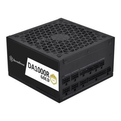 3. Silverstone DA1000R Gold moduł zasilaczy 1000 W 20+4 pin ATX ATX Czarny