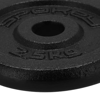 5. Obciążenie żeliwne 2,5kg Spokey Sinis SPK-944483