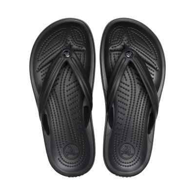 4. Klapki Crocs Crocband Flip czarne 11033 0DD