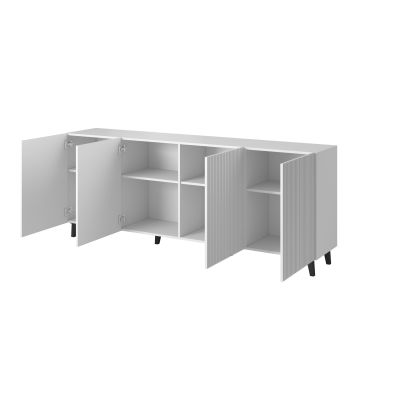 2. Komoda PAFOS 200x40x82 biały mat