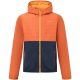 Kurtka męska VIKING Creek Hoodie Bamboo Man rozpinana z kapturem pomarańczowa   S