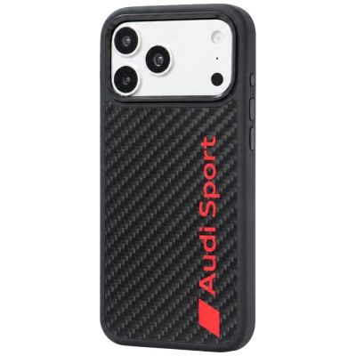 2. Etui Audi R8 Carbon Fiber MagSafe na iPhone 18 Pro Max / 17 Pro Max - czarne