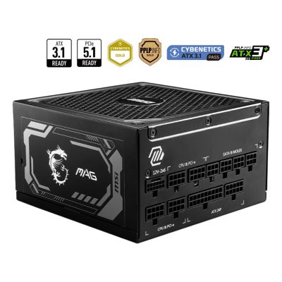 Zasilacz MSI MAG A1250GL PCIE5 1250Watt