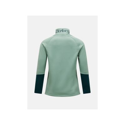2. Bluza damska PEAK PERFORMANCE W Rider Essentials Midlayer Zip Jacket kolor zielony