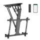 12. MACLEAN UCHWYT DO TV ELEKTRYCZNY SUFITOWY 32"-70" 35KG MC-880T