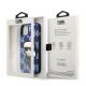 8. Etui Karl Lagerfeld Monogram Ikonik Patch na iPhone 13 mini - niebieskie