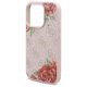 6. Etui Guess 4G Flowers Print MagSafe na iPhone 16 Pro Max 6.9" - różowe