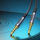 10. Kabel Ugreen AV183 10648 mini jack 3.5mm / mini jack 3.5mm 1m - szary