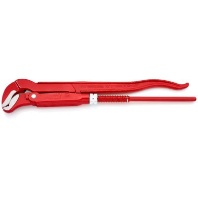 3. Knipex 83 30 015 klucz do rur Czerwony, Stal nierdzewna Czerwony 6 cm Szwedzki klucz do rur Stal chromowo-wanadowa