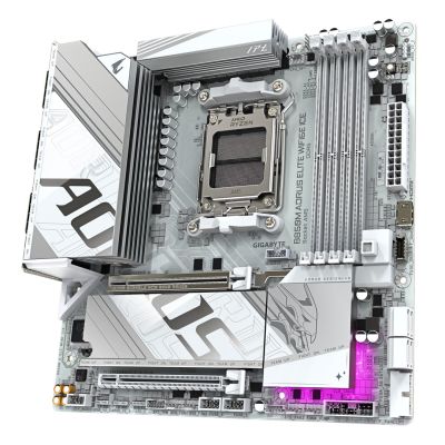 5. Płyta główna GIGA B850M AORUS ELITE WF6E ICE AM5 DDR5 µATX