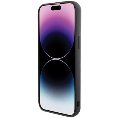 5. Etui Karl Lagerfeld 3D Rubber Multi Logo na iPhone 15 Pro Max - czarne
