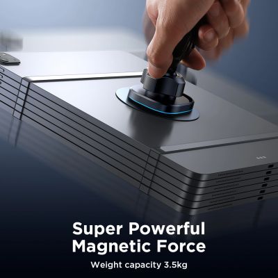 10. Uchwyt Joyroom JR-ZS400 do telefonu samochodowy magnetyczny na deskę rozdzielczą - czarny