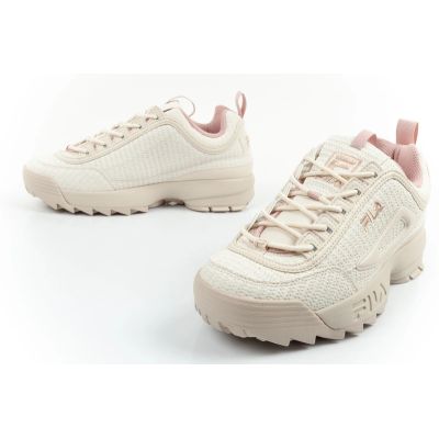 8. Fila Disruptor buty damskie sportowe sneakersy modne beżowe wygodne