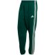 2. Spodnie męskie adidas Essentials 3-Stripes Fleece Tapered Cuffed zielone KY4129