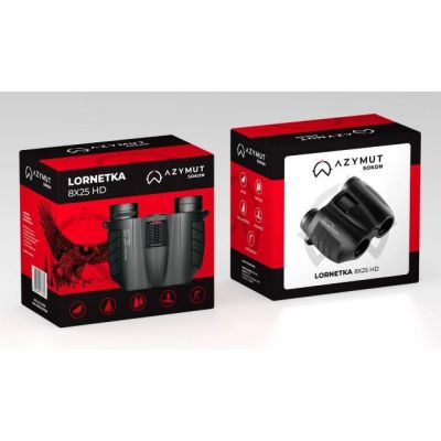 3. Lornetka AZYMUT Sokon 8x25 HD
