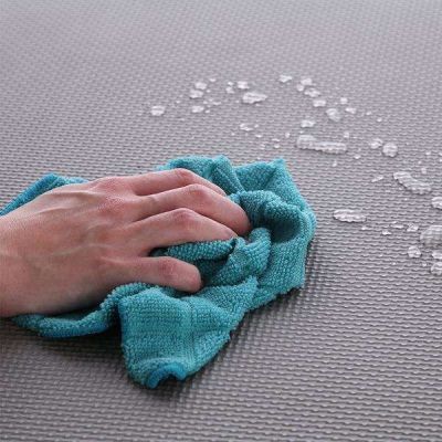 15. Mata puzzle Multipack One Fitness MP10 różowo-szare 9 elementów 10 mm