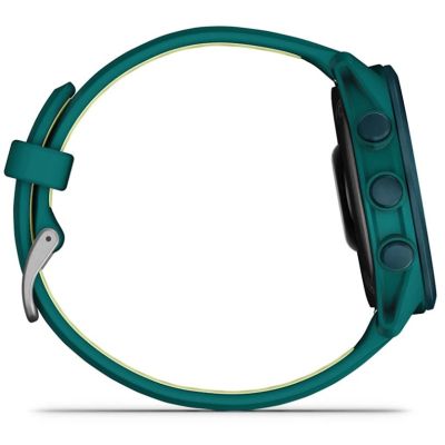 5. Zegarek Garmin Forerunner 170 42,6mm Music Teal Green Citron