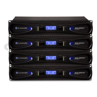 3. Crown XLS 1502 - Dwukanałowy wzmacniacz mocy, DSP