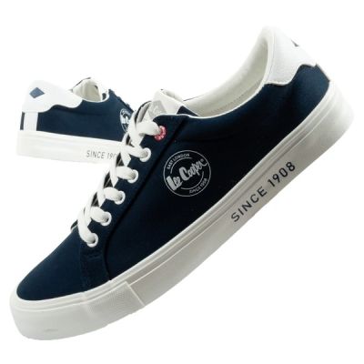 Lee Cooper buty sportowe męskie trampki modne granatowe wygodne