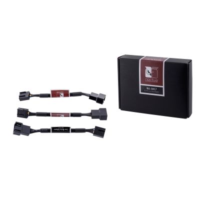 3. Mocowanie wentylatora NOCTUA NA-SRC7 3 szt. Low-Noise Adaptors 4-Pin