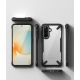4. Etui Ringke Fusion X na Samsung Galaxy A57 5G - przezroczysto-czare