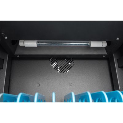 14. Digitus Mobilna desktopowa stacja ładowania do 10 notebooków/tabletów do 13 cala, UV-C, USB-C