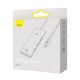 5. Baseus Lite Series przejściówka HUB USB Typ C - 4x USB 3.0 2m biały (WKQX030502)