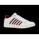2. Sneakersy K-swiss COURT TIEBREAK II WHITE/TIBETAN RED/SNOW WHITE-M (04413-152-M)